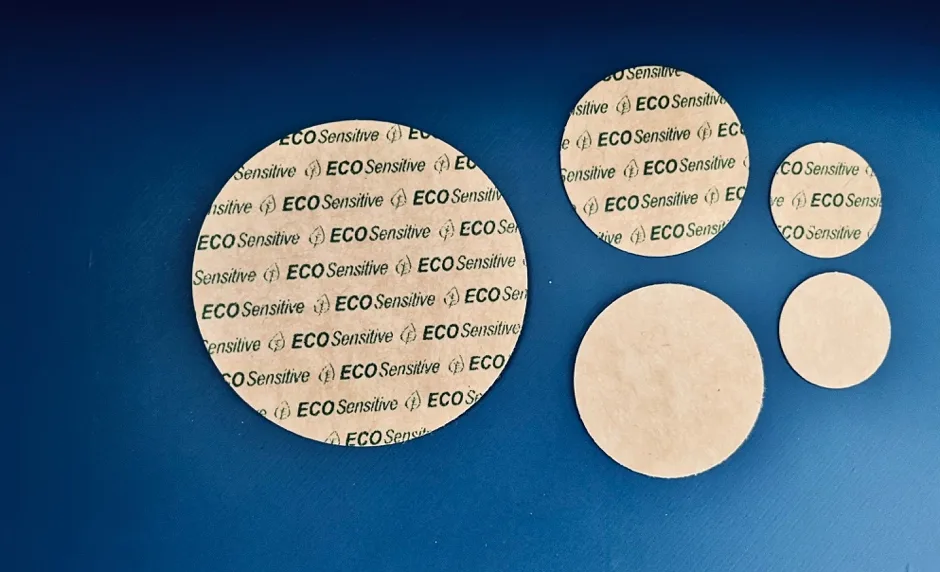 Liner Eco-sensitive con sello ECO Sensitive impreso, distintos tamaños